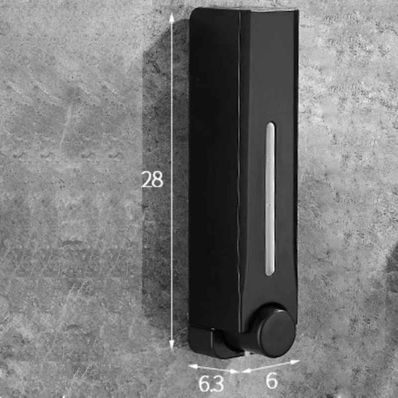 Wall-Mounted Soap Dispenser – 500ml Chambers, Magnetic Lid & 1/2/3-Chamber