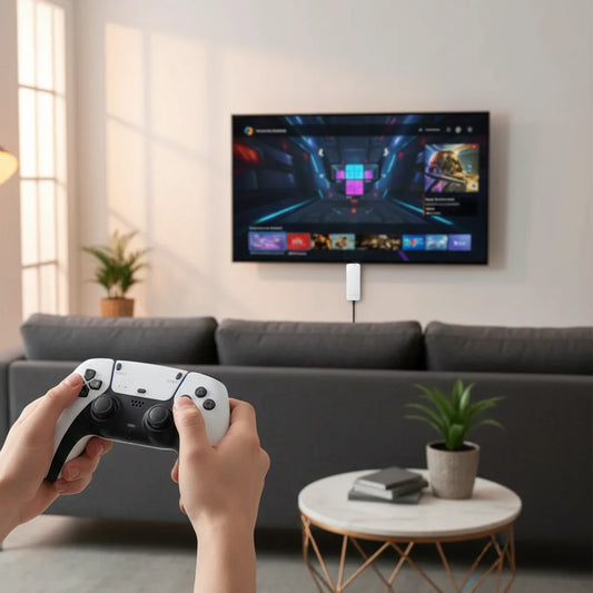 4K Retro Game Console Stick – Wireless Controllers & Plug-and-Play