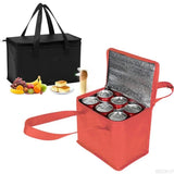 Foldable Insulated Cooler Bag – 600D Polyester, Foil Lining & 2 Sizes