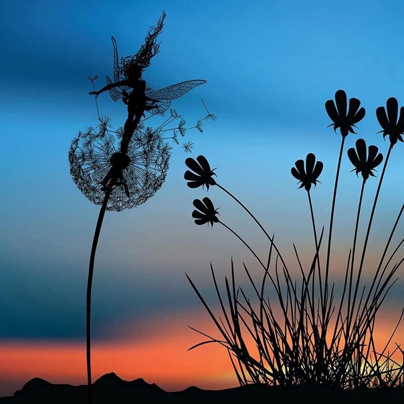 BowLift | Enchanting Fairy Garden Sculptures: Dreamy Lawn Decoration