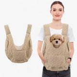 Ergonomic Dog Carrier Bag – Waterproof Oxford, Up to 10kg, Breathable Mesh