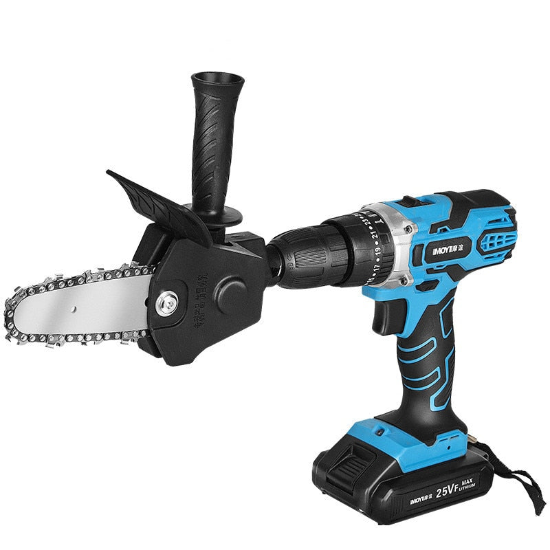 Optimized Product Title: "Bohrmaschinen Kettensägen Aufsatz für Äste – Multifunktionales Gartenwerkzeug für effiziente Gartenarbeiten" 

This title includes relevant keywords while also highlighting the product's multifunctionality and intended use, makin