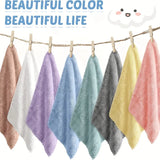 20-Piece Washcloth Set – Soft Polyester, Quick-Dry & 24x24cm Face Cloths