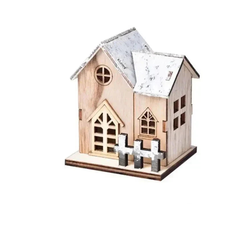 Glitter Christmas Lantern Houses – Enchanting Decorative Village Set