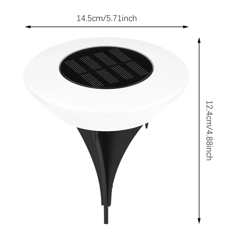 Enhanced Product Title: "4er-Set Solar-Bodenleuchten mit 14 LEDs – 360° Beleuchtung für Garten und Außenbereich" 

This title includes relevant keywords while maintaining clarity and appeal for potential customers.