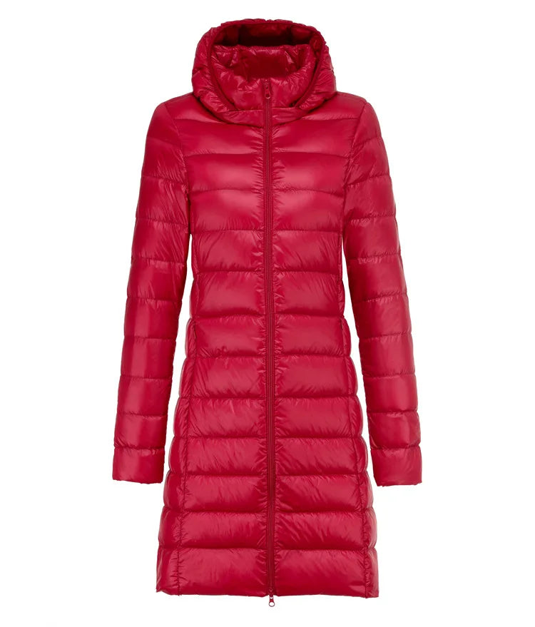 Enhanced Product Title: **Sarah™ - Ultraleichte Lange Jacke für Damen | Atmungsaktive, Wasserabweisende Outdoor-Jacke in Trendfarben** 

This title includes relevant keywords and details that can improve visibility and attract potential customers.