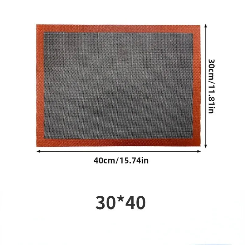 Non-Stick Silicone Baking Mat – Reusable, Heat-Resistant & 30×40cm