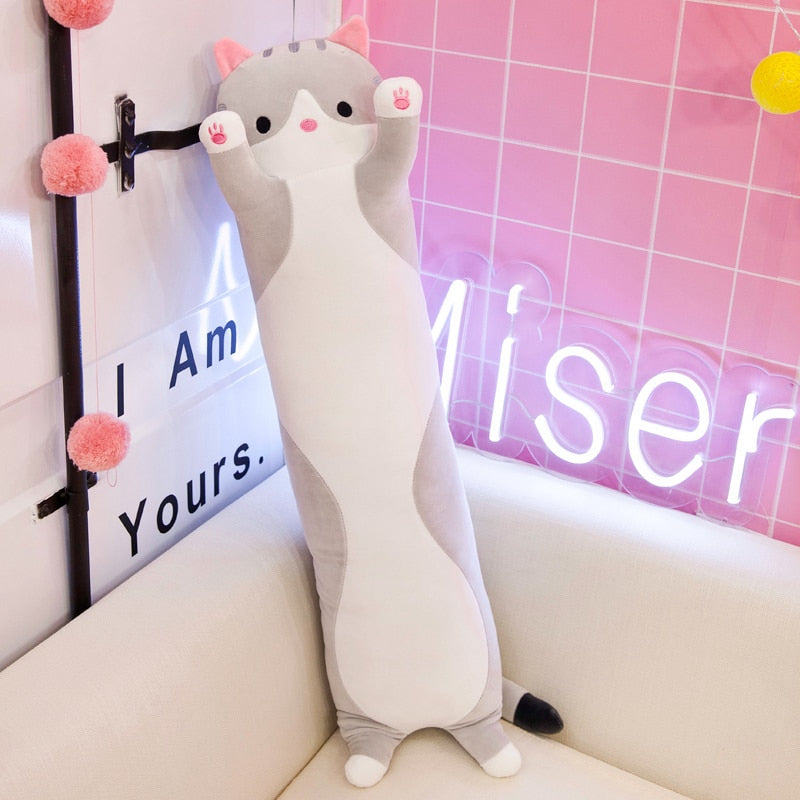 Enhanced Product Title: "Katzenkissen aus Plüsch – Weich & Langlebig, Erhältlich in Verschiedenen Größen für Optimalen Komfort" 

This title includes relevant keywords while emphasizing the product's features and benefits, making it more appealing for Goo