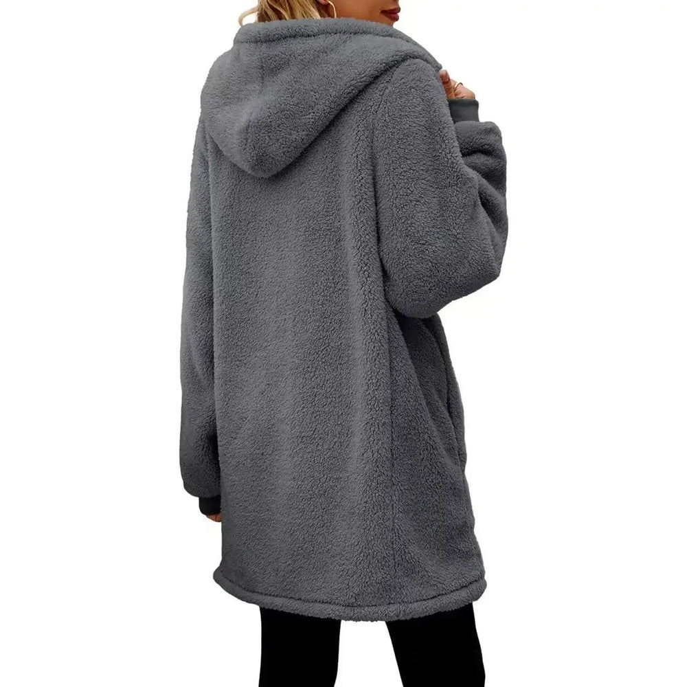 Enhanced Product Title: Annika™ Cozy Hooded Jacket - Stylish & Comfortable Outerwear for Everyday Wear

This title includes keywords that potential customers might search for, while also emphasizing the product's comfort and style.