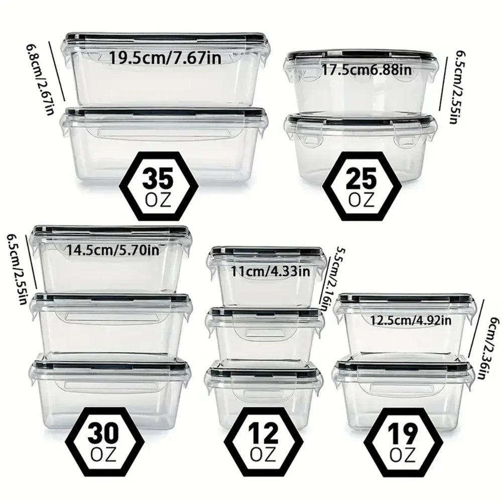 12-Piece Food Storage Container Set - FoodSaver