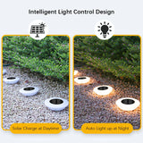 Enhanced Product Title: "4er-Set Solar-Bodenleuchten mit 14 LEDs – 360° Beleuchtung für Garten und Außenbereich" 

This title includes relevant keywords while maintaining clarity and appeal for potential customers.