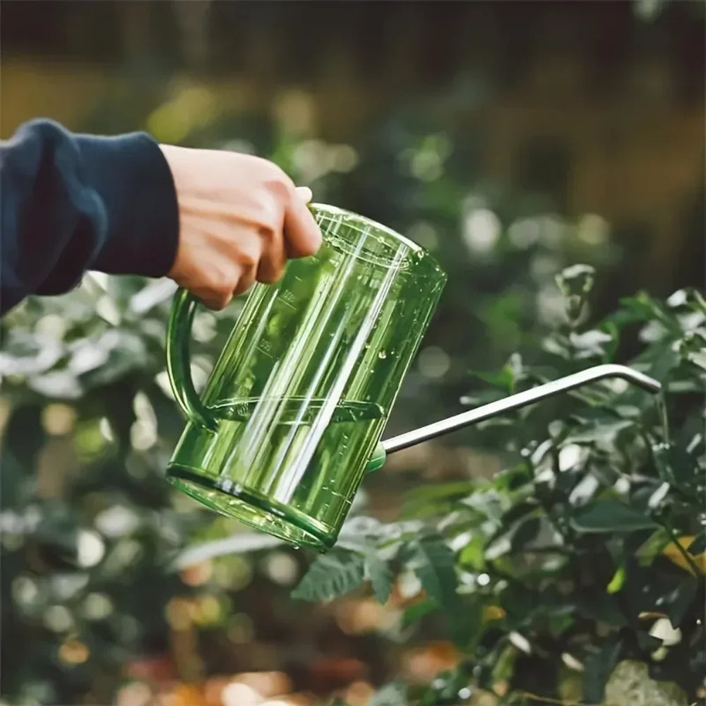 Optimized Product Title: "Gießkanne mit langer Tülle, präzisen Messmarkierungen und ergonomischem Griff – Ideal für Garten und Pflanzenpflege" 

This title includes relevant keywords while providing additional details that may attract more clicks.