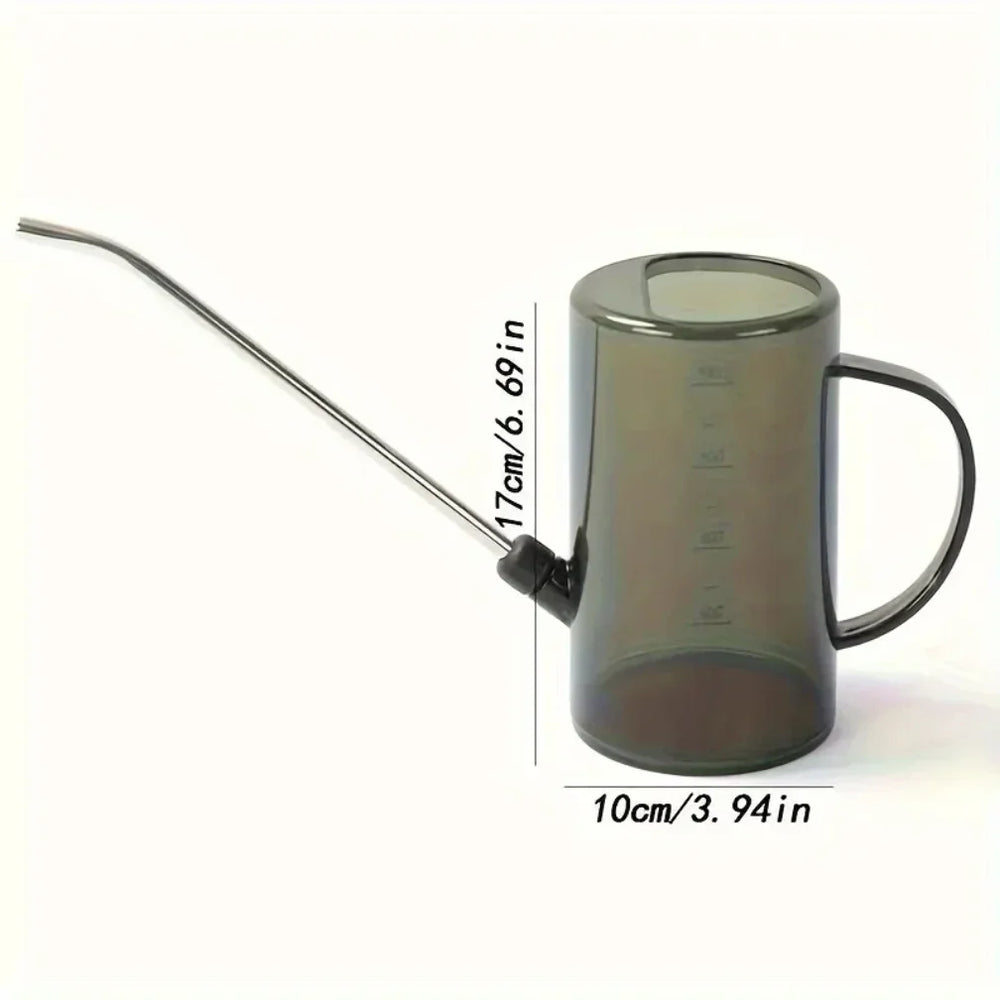 Optimized Product Title: "Gießkanne mit langer Tülle, präzisen Messmarkierungen und ergonomischem Griff – Ideal für Garten und Pflanzenpflege" 

This title includes relevant keywords while providing additional details that may attract more clicks.