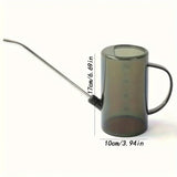 Optimized Product Title: "Gießkanne mit langer Tülle, präzisen Messmarkierungen und ergonomischem Griff – Ideal für Garten und Pflanzenpflege" 

This title includes relevant keywords while providing additional details that may attract more clicks.