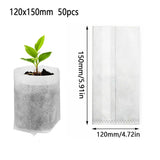 Biodegradable Seedling Bags – Breathable Nonwoven, Root-Friendly & 25/50/100 Pack