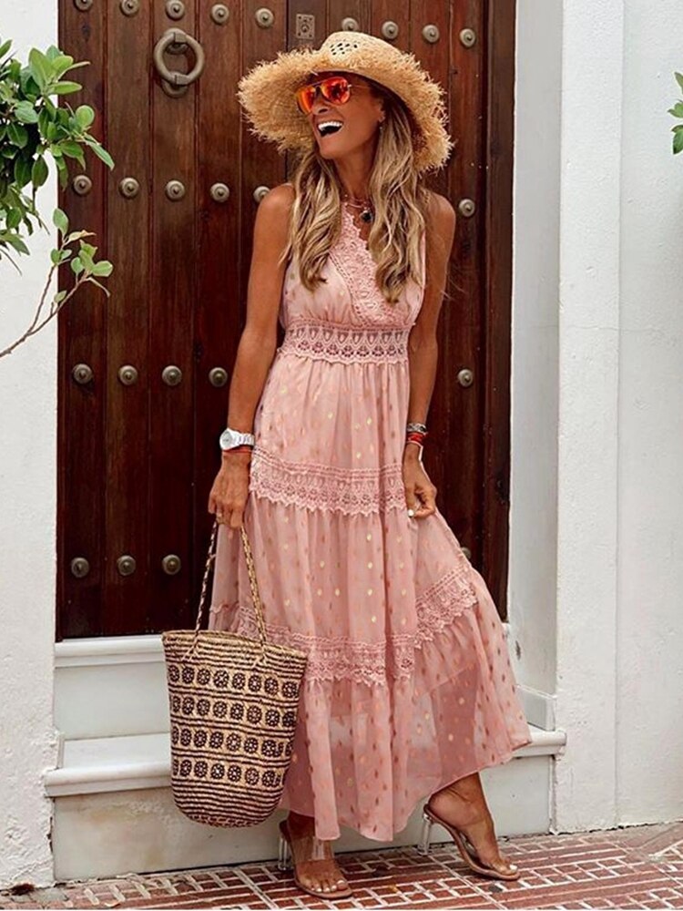 Boho Ibiza Dress – Solana