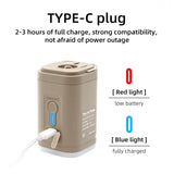 Electric Air Pump – USB Rechargeable, 2-in-1 Inflate & Deflate, Multiple Nozzles