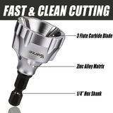 Deburring Tool – Carbide 3-Flute Blade, 6.35mm Hex Shank & Zinc Alloy Body