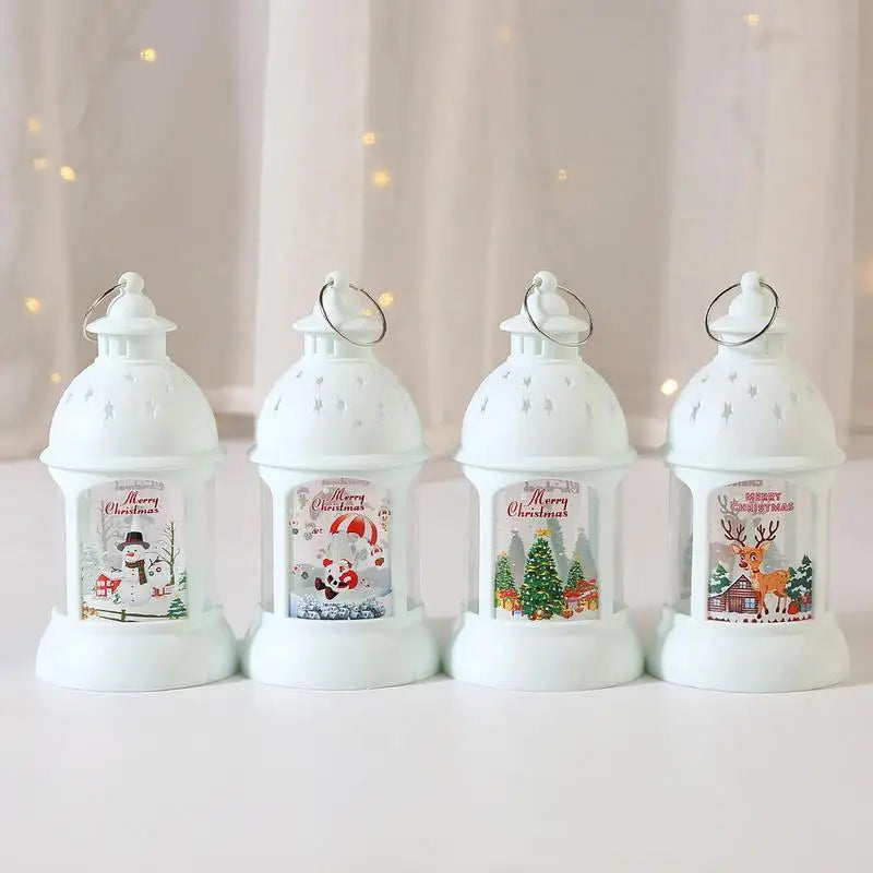 LED Christmas Lanterns – Santa, Snowman or Christmas Tree Table Lights
