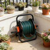 Portable Garden Hose Reel with Crank Handle – ABS Frame, Freestanding & Compact