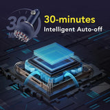 Enhanced Product Title: "4-in-1 Massagegerät mit Wärme, Vibration & Mikrostrom – Entspannung für Körper und Geist" 

This title includes keywords that improve search visibility while also highlighting the product's benefits.