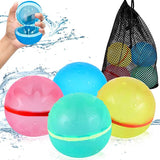 Reusable Magnetic Water Balloons – Soft Silicone, Self-Sealing & Kids Summer Fun