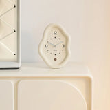 Organic Shape Wall Clock – Sculptural Wavy Frame, High-Gloss & Easy-Read Dial