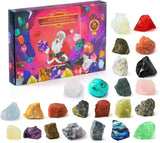 Gemstone Advent Calendar for Kids – 24 Natural Crystals