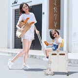 Folding Stair-Climbing Trolley Cart – 50/75L, Multi-Wheel & Collapsible