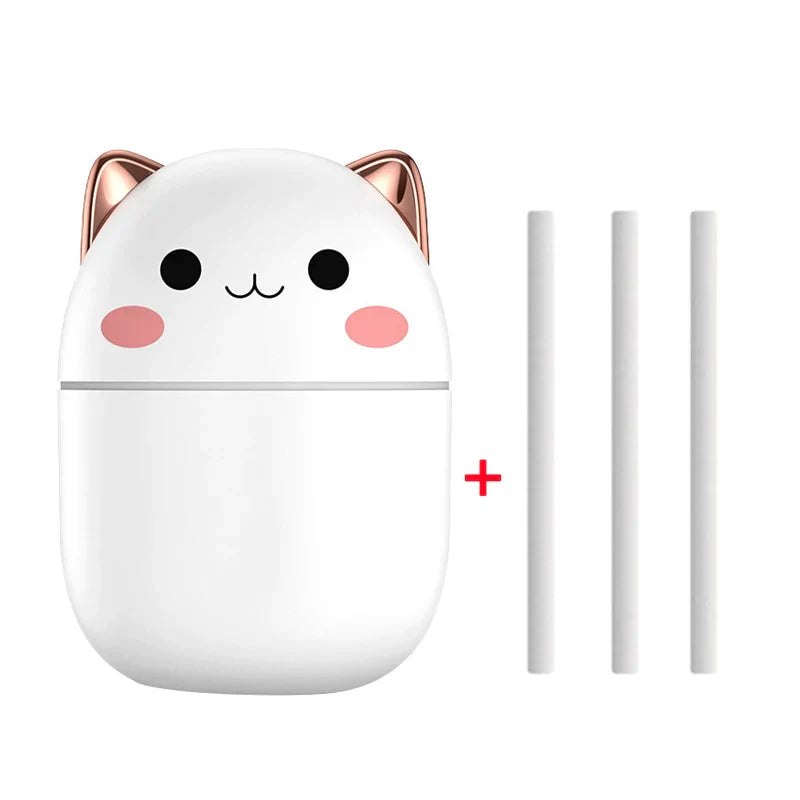 Optimized Product Title: "Katzenförmiger Mini-Luftbefeuchter mit Farbwechsel-Nachtlicht – Perfekt für Zuhause & Büro" 

This title includes relevant keywords while highlighting the product's features and potential uses, making it more appealing for Google