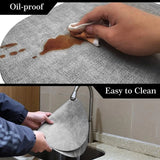 LinoMat | Oval Faux Leather Placemats | Heat Resistant &amp; Non-Slip