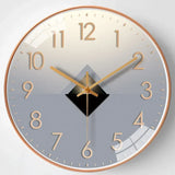 Kalsten | Silent Classic Wall Clock | Non-Ticking Elegant Timepiece for Bedroom & Office