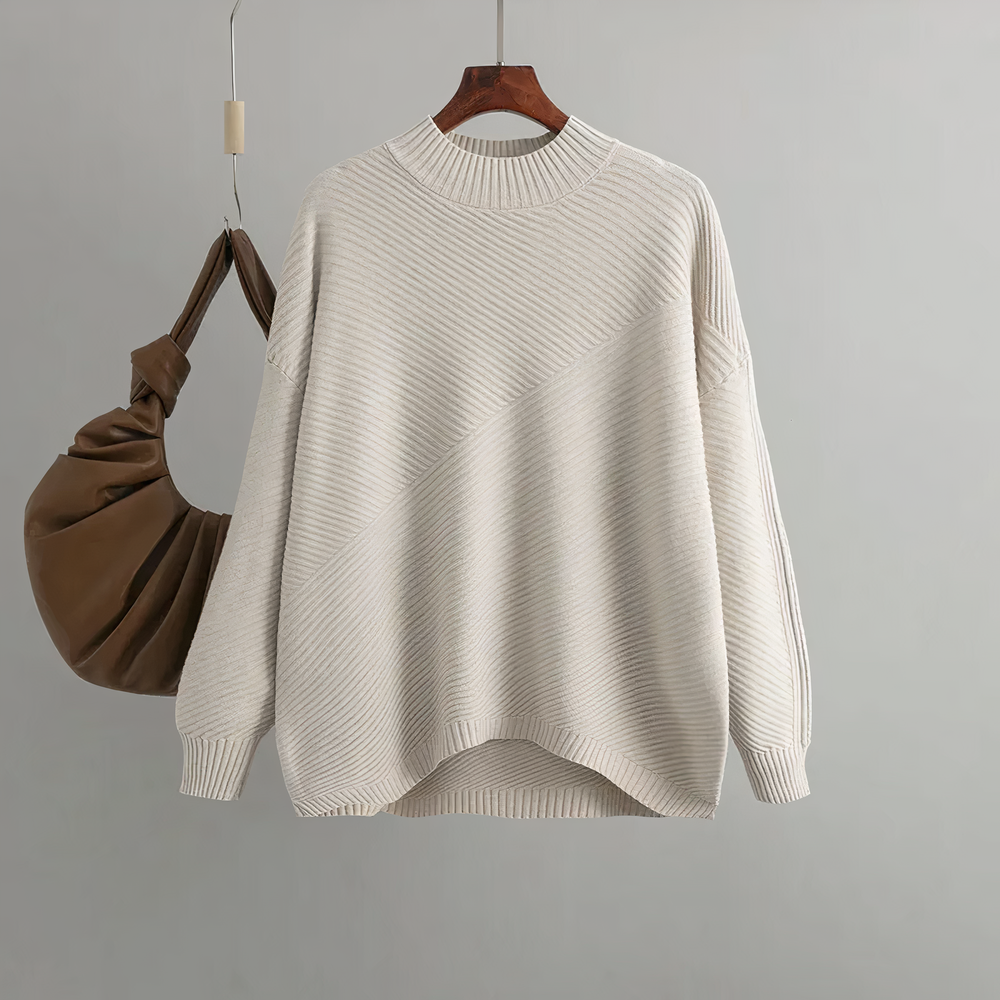 Vintage Knitted Women's Sweater- Eveline - 2