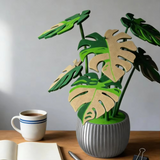 Monstera Kunstpflanze Untersetzer – Dekorativer Oberflächenschutz für Ihr Zuhause