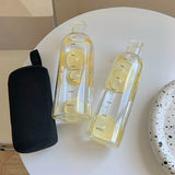 BowLift | Time Scale Heat-Resistant Glass Water Bottle