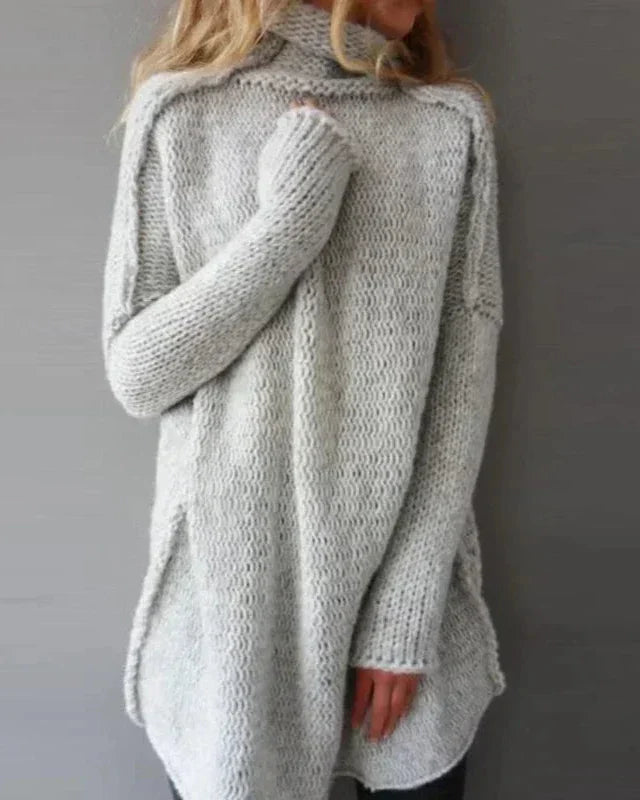 Enhanced Product Title: "Ruby Oversized Knit Sweater - Cozy Strickpullover for Ultimate Comfort and Style" 

This title includes relevant keywords while emphasizing comfort and style, which can help improve visibility and appeal in Google Shopping searche