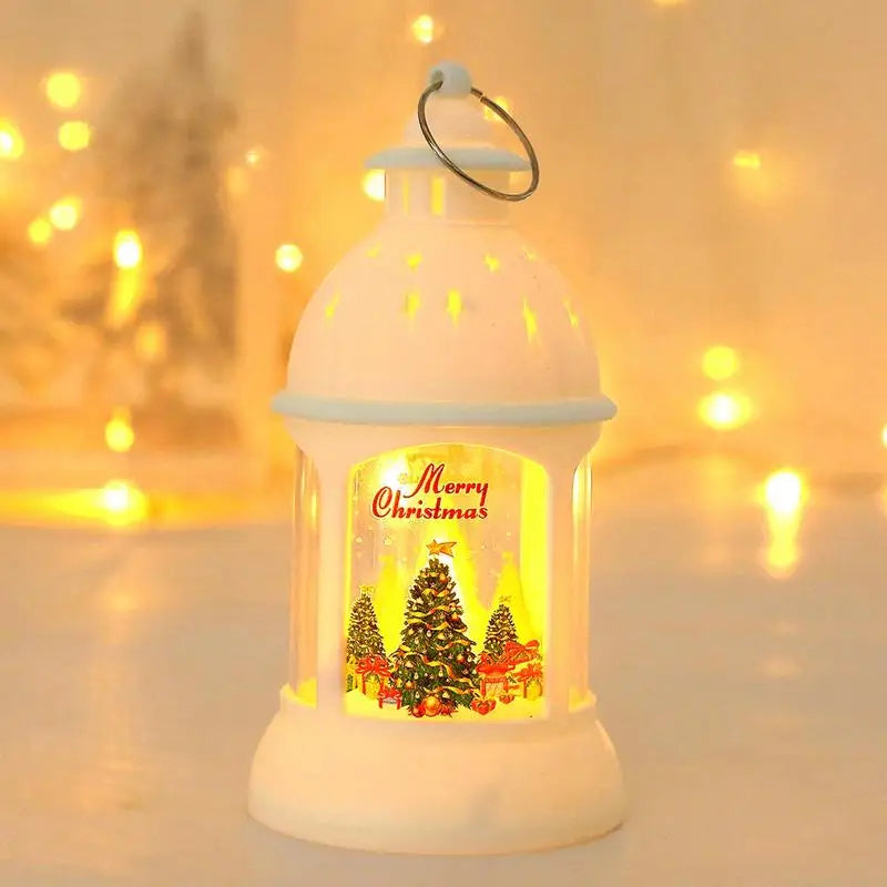 LED Christmas Lanterns – Santa, Snowman or Christmas Tree Table Lights