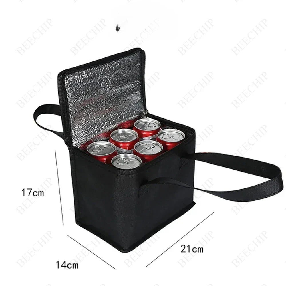 Foldable Insulated Cooler Bag – 600D Polyester, Foil Lining & 2 Sizes