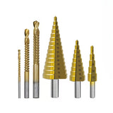 Enhanced Product Title: **Titan Drill Bit Set - 6-Piece with Storage Case | Durable & Precision Engineering for Wood, Metal & Masonry**

This title includes relevant keywords and phrases that can improve visibility and appeal to potential buyers.