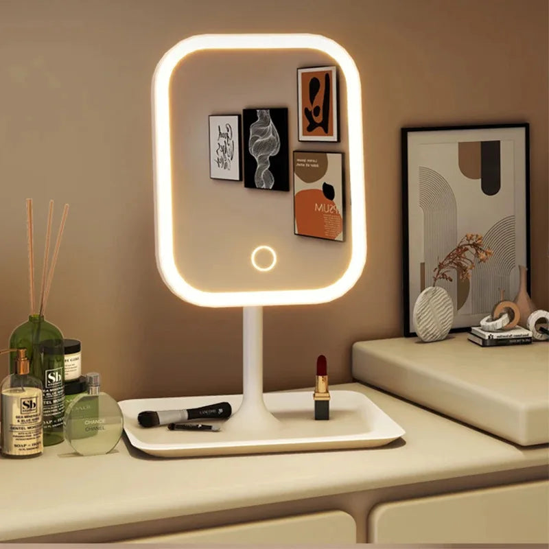 Lumiéra LED Makeup Mirror - Illuminated Vanity Mirror with Adjustable Brightness and Touch Control