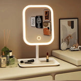 Lumiéra LED Makeup Mirror - Illuminated Vanity Mirror with Adjustable Brightness and Touch Control