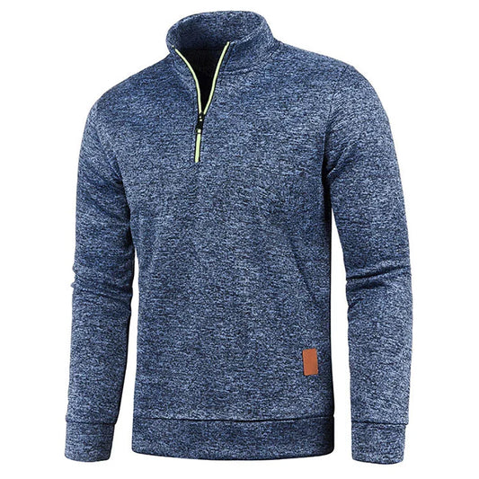 Alessandro Men's Casual Long Sleeve Pullover Coat - Stylish & Comfortable Outerwear for Everyday Wear