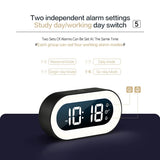 Lumino Digital Alarm Clock with Night Light