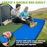 Self-Inflating Camping Sleeping Pad – 10cm Thick, Connectable & Compact