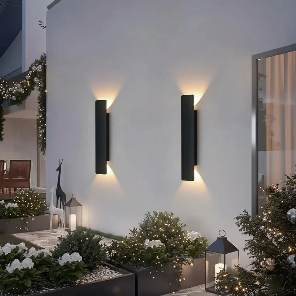 Aluminum Up/Down LED Wall Light – Indoor/Outdoor, Weatherproof & 4 Sizes