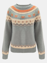 Marion Vintage Icelandic Sweater - Cozy Knit Pullover for Classic Style