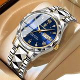 LumiSteel – Stylish Men's Stainless Steel Watch