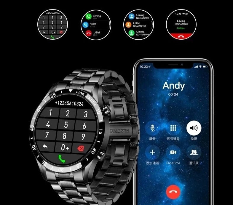 BowLift | Luxury SmartWatch 4G – Elegant and Connected Style with Calling and Connectivity