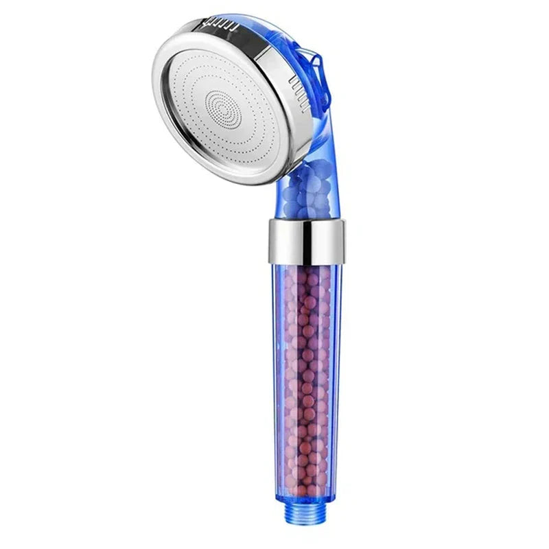 AquaGlow – High-Pressure Water-Saving Showerhead with Filter