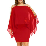 Plus-Size Off-the-Shoulder Lace Swing Dress for Fall - Elegant & Stylish Women's Fashion